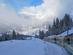 Stunning Alpine Winter landscapes on the Winter Wonderland Tour